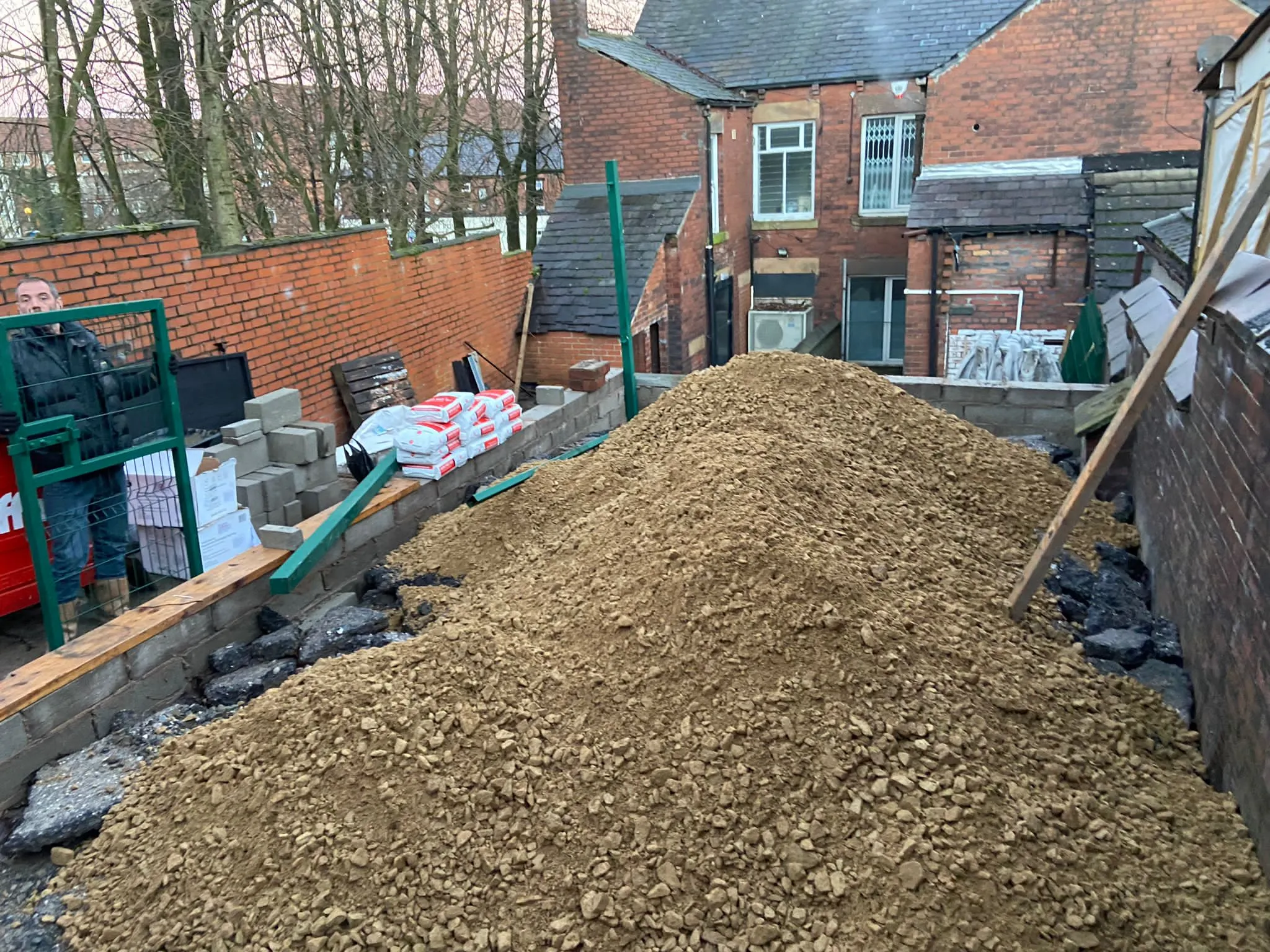 pile of dirt