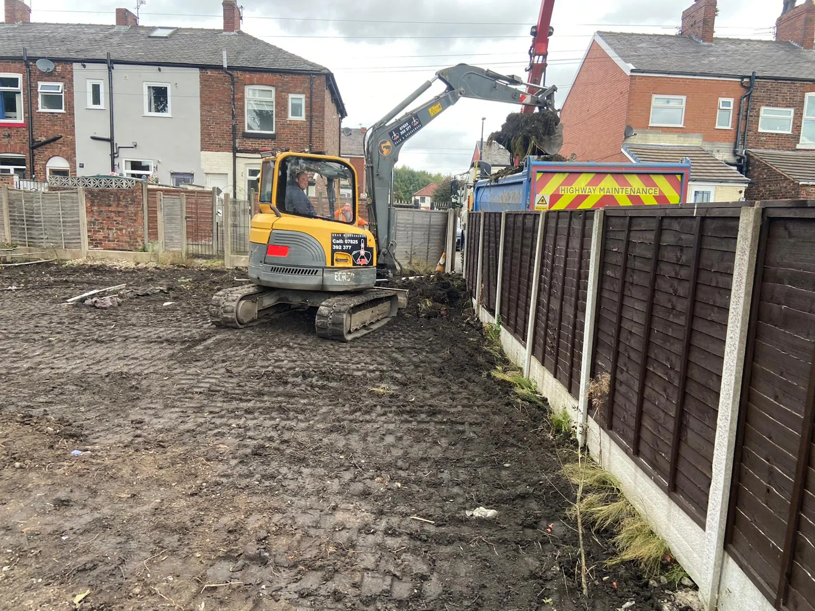 digger reach
